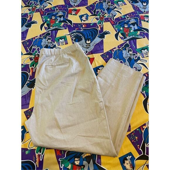 J. Jill pants size 20 brushed no stretch twill pants flax heather - NWT RETAILS - Picture 2 of 4